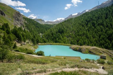 Moosjisee Gölü, Five Lakes Trail Yürüyüşü, Zermatt İsviçre