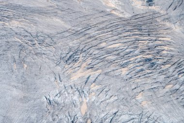 Gornergrat, İsviçre 'deki Gorner Buzulu, kar ve buza yakın.