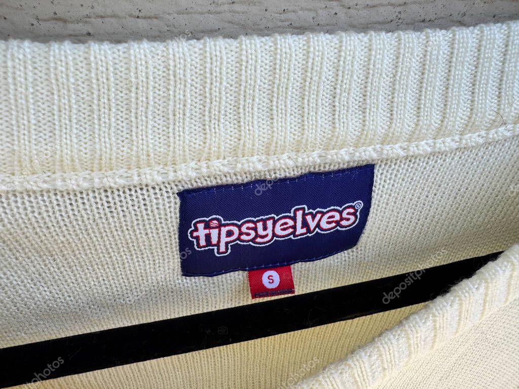 New Hope, Minnesota - April 5, 2025: Tipsy Elves novelty clothing brand logo
