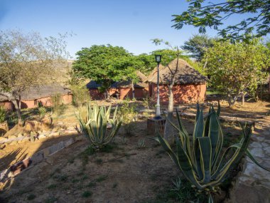 Bungalows at Ranohira Resort in Isalo National Park Madagascar
