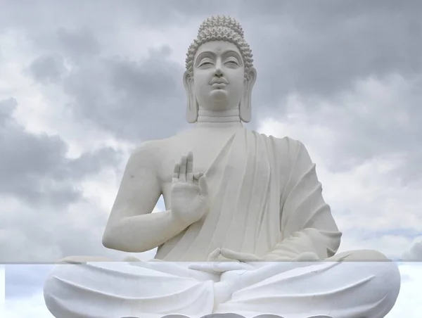 Buddha Dyrkare Icke Våld — Stockfoto