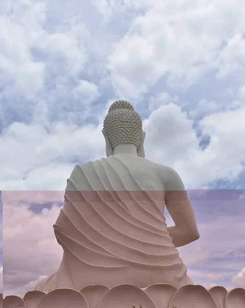 Buddha Dyrkare Icke Våld — Stockfoto