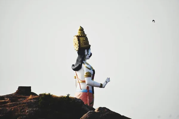 Hanuman Hinduisk Gud Och Gudomlig Apa Vanara Följeslagare Till Guden — Stockfoto