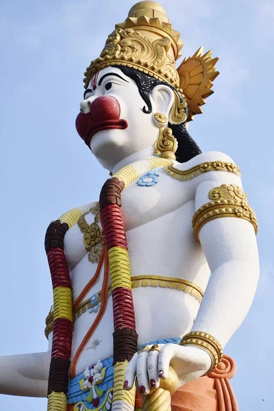 Hanuman Jest Hinduskim Bogiem Boską Małpą Vanara Towarzyszką Boga Ramy — Zdjęcie stockowe