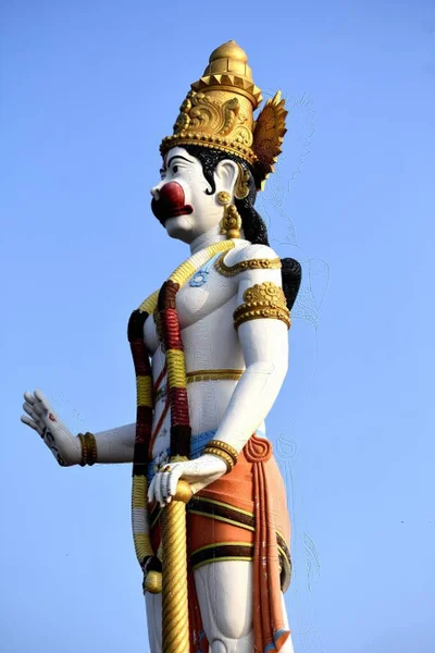 Hanuman Hinduisk Gud Och Gudomlig Apa Vanara Följeslagare Till Guden — Stockfoto
