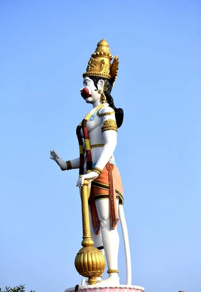 Hanuman Ist Ein Hinduistischer Gott Und Göttlicher Affe Vanara Gefährte — Stockfoto