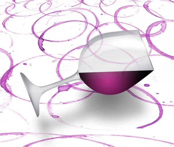 Hier Een Wijn Gerelateerde Achtergrond Afbeelding Die Wijnvlekken Bevat Grunge — Stockfoto