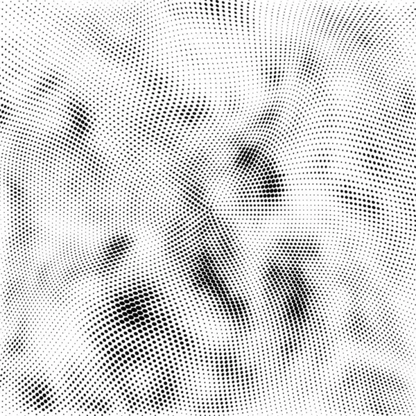 半色调图案 一组Dots 白色背景的虚线纹理 覆盖Grunge模板 遇险线性设计 淡出单色点 流行艺术背投 — 图库矢量图片
