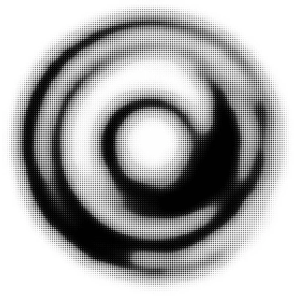 ハーフトーンパターン ドッツのセット 白い背景に点線のテクスチャ グラウンジテンプレートをオーバーレイ 線形設計に苦慮する モノクロームポイントをフェード ポップアートの背景 — ストック写真