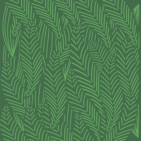 Nahtlose Tropenblätter Tapete Luxuriöse Naturblätter Goldenes Bananenblatt Liniendesign Handgezeichnetes Umrissdesign — Stockvektor