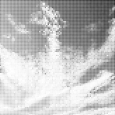 Vector Halftone Pattern. Set of Dots. Dotted Texture on White Background. Overlay Grunge Template. Distress Linear Design. Fade Monochrome Points. Pop Art Backdrop.