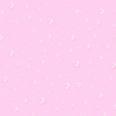 Pembe arkaplanda vektörsüz damlalar deseni.