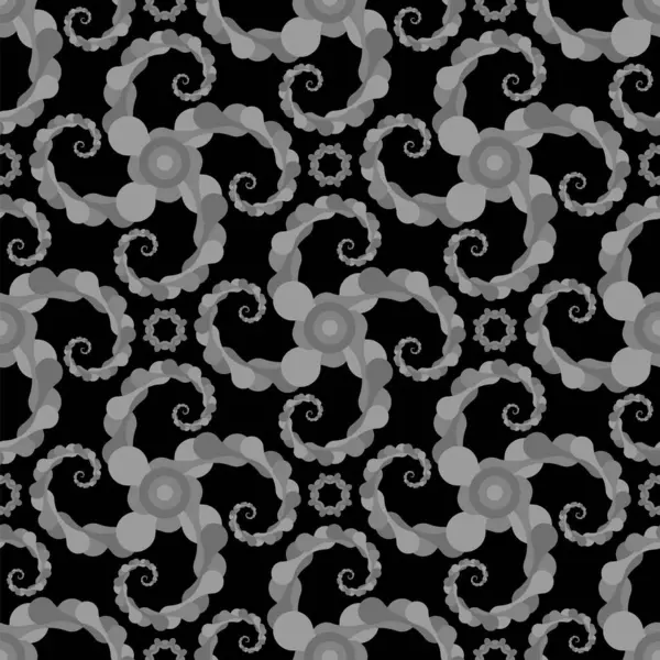 Meta topu Bağlantı Noktası Ayarla. Kusursuz Spiral Gri Molekül zinciri. Çember Şekiller. Soyut Geometrik Noktalar. Şekil, Etiket, Rozet, Poster, Web Tasarımı İçin Şekil Oluşturma.