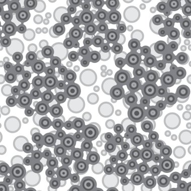 Meta topu Bağlantı Noktası Ayarla. Gri, pürüzsüz molekül zinciri. Çember Şekiller. Soyut Geometrik Noktalar. Şekil, Etiket, Rozet, Poster, Web Tasarımı İçin Şekil Oluşturma.