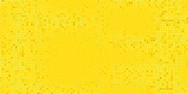 Yellow Tech Finans geçmişi. Soyut Piksel Deseni. Dijital İş Teknolojisi veya Bilim Araştırma Arkaplanı.