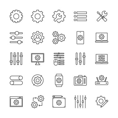 Satır simgesi ayarlanıyor