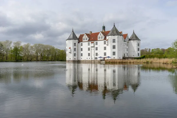 Schloss Glcksburg Moated Castle Schleswig Holstein Alemanha — Fotografia de Stock