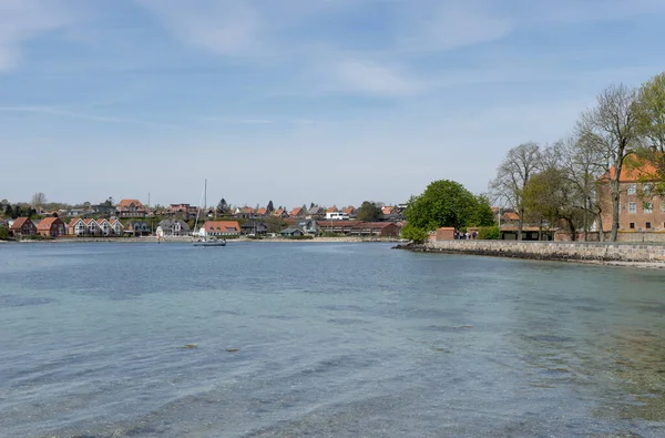 Danimarka Daki Sondersborg Denizden Görünüşü — Stok fotoğraf