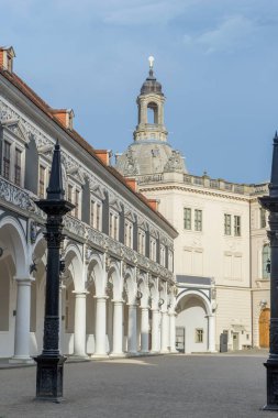 Stallhof Dresden 'de atari salonu, Saksonya, Almanya