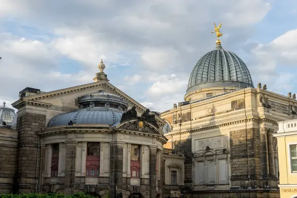 stock image Dresden Art University building with Octagon, Saxony, Germany