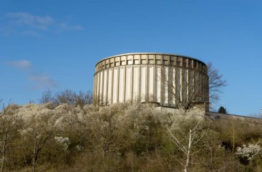 Bad Frankenhausen, Thuringia, Almanya 'da Schlachtberg Panorama Müzesi