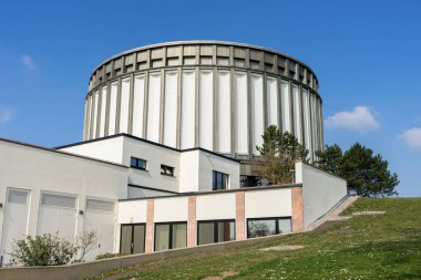 Bad Frankenhausen, Thuringia, Almanya 'da Schlachtberg Panorama Müzesi