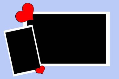 Fotoğraf çerçeveleri arkaplan, fotoğraf çerçeveleri grubu, boş fotoğraf çerçevesi arkaplanı 