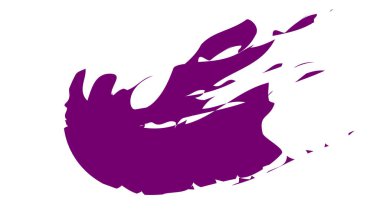 Fırça darbesi, beyaz ve soyut darbelerde izole edilmiş. Renkli suluboya fırça darbeleri, fırça darbeleri grunge arka plan. Fırça darbesi dokusu. Siyah mürekkep, boya sıçraması. Suluboya arka plan vuruşları..