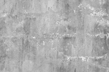 Arka plan için eski beton beyaz-siyah-gri duvar dokuları çatlak dokuları, soyut arkaplan