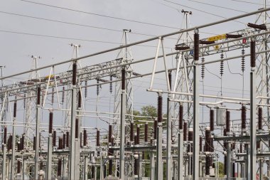 Distribution of electricity sub-station in Thailand.