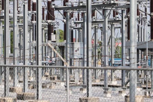 Distribution of electricity sub-station in Thailand.