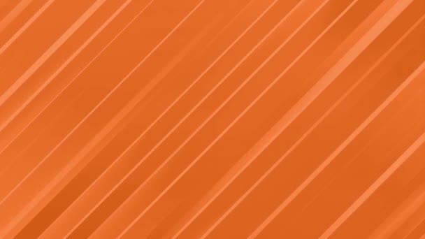 Κομψές Πορτοκαλί Απαλές Γραμμές Χωρίς Ραφή Looped Φόντο Τεχνολογία Clean — Αρχείο Βίντεο