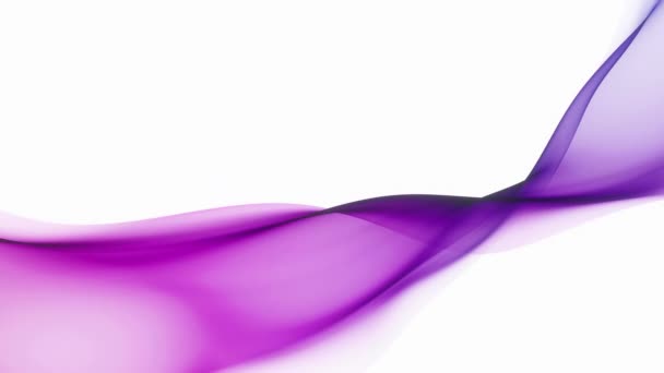 Abstract Purple Lines Oscilação Fusão Mística Material Líquido Vítreo Fundo — Vídeo de Stock