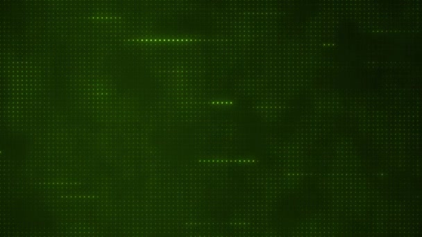 Анімовані Абстрактні Темно Зелені Технології Великих Даних Рух Цифрового Потоку Ліцензійні Стокові Відео