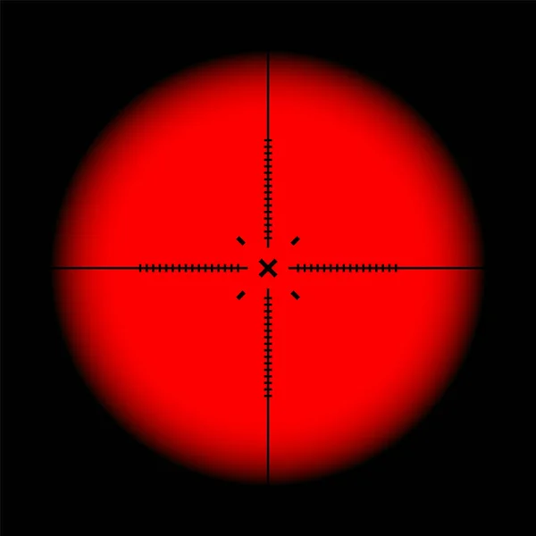 Various Weapon Thermal Infrared Sight Sniper Rifle Optical Scope Hunting — Stok Vektör