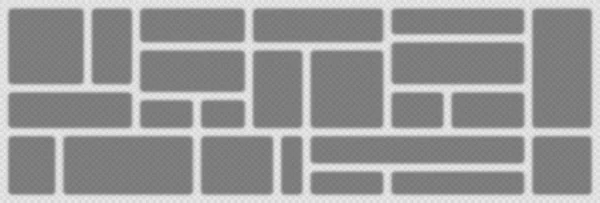 收集现实的矩形阴影 透明的正方形分页器 设计元素 边界模板 矢量说明 — 图库矢量图片