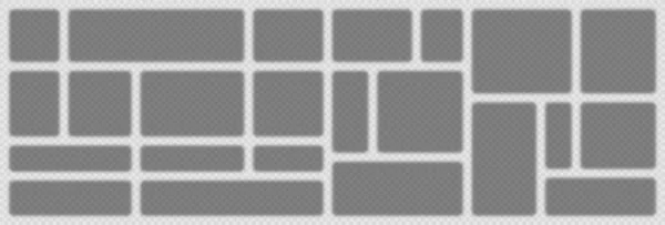 Συλλογή Ρεαλιστικών Ορθογώνιων Σκιών Διάφανα Τετράγωνα Διαχωριστικά Σελίδων Στοιχεία Σχεδιασμού — Διανυσματικό Αρχείο