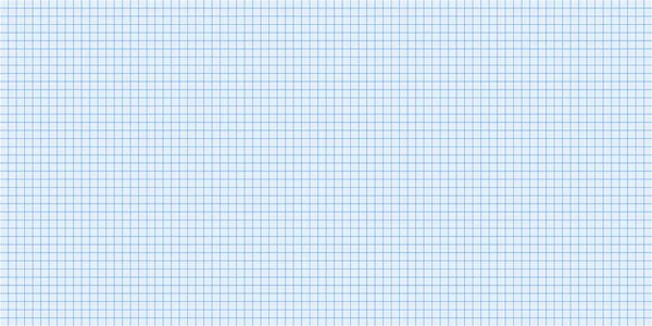 Arkusz Papieru Graficznego Siatką Papier Milimetrowy Geometryczny Wzór Niebieska Podszewka — Wektor stockowy