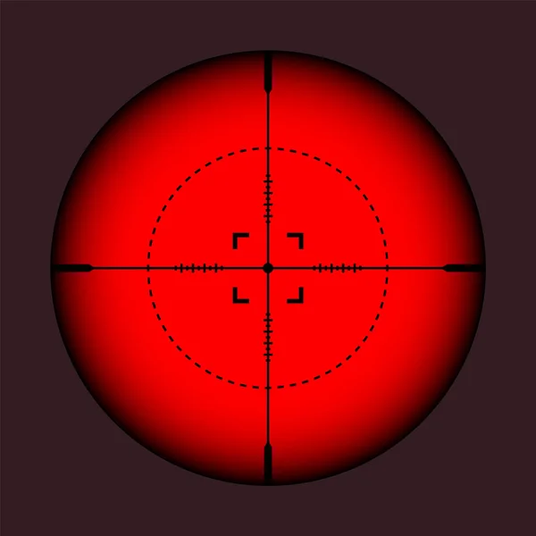 Various Weapon Thermal Infrared Sight Sniper Rifle Optical Scope Hunting — Image vectorielle