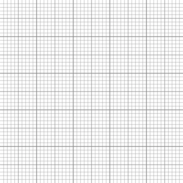 Blad Van Grafiekpapier Met Raster Millimeter Papieren Textuur Geometrisch Patroon — Stockvector