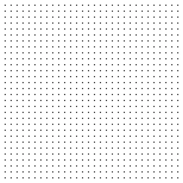 Papier Wykresowy Kropkowany Siatką Wzór Kropki Tekstura Geometryczna Rysowania Lub — Wektor stockowy