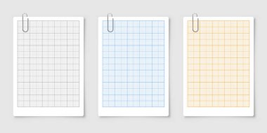 Izgaralı çizelge kağıdı. Milimetre kağıt dokusu, geometrik desen. Çizim, öğrenim, teknik mühendislik veya ölçek ölçümü için bir sürü boş çizgi var. Vektör illüstrasyonu.