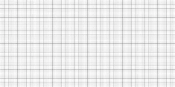 Sheet Graph Paper Grid Millimeter Paper Texture Geometric Pattern Gray — Stock Vector