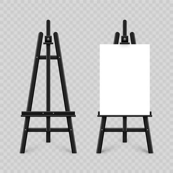 Easel Paint Stand Canvas Stock Vector (Royalty Free) 2078064481