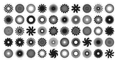Acımasız geometrik şekiller, semboller. Basit ilkel elementler ve formlar. Bauhaus retro tasarımı, modaya uygun çağdaş minimalist tarzı. Vektör illüstrasyonu.