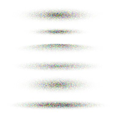 Noktalı gölgeler belirlendi, noktalı tasarım elementleri. Gittikçe azalıyor. Noktalama, noktalama çizimi, noktalar kullanarak gölgeleme. Piksel ayrışması, yarım ton etkisi. Renkli gürültü tanecikli doku. Vektör illüstrasyonu.