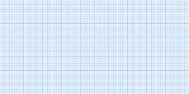 Izgaralı çizelge kağıdı. Milimetre kağıt dokusu, geometrik desen. Mavi çizim, eğitim, teknik mühendislik ya da ölçek ölçümü için boş. Vektör illüstrasyonu.