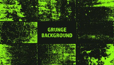 Grunge dokuyu örtüyor. Çatlakları ve çizikleri olan eski kirli beton arka plan. Sorunlu kumlu yüzey. Klasik şehir arkaplanı. Çizilmiş ve lekelenmiş tasarım öğesi. Vektör illüstrasyonu.