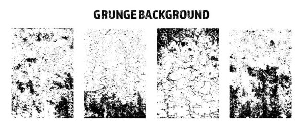 Grunge overlay texture. Old dirty concrete background with cracks and scratches. Distressed grainy surface. Vintage urban backdrop. Scraped and stained design element. Vector illustration.