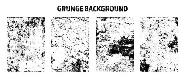 Grunge overlay texture. Old dirty concrete background with cracks and scratches. Distressed grainy surface. Vintage urban backdrop. Scraped and stained design element. Vector illustration.